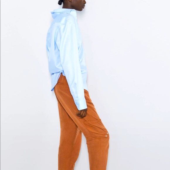 ZARA NWT JOGGERS CARGO PANTS - Picture 2 of 6